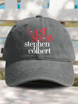 🔥Buy 3 Get 15% Off Retro Last Show Print Baseball Cap