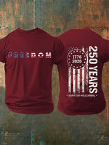 Men's  American 250th Print T-Shirt