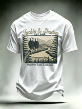Men's JACKIE & SHADOW Print Crew-Neck T-Shirt