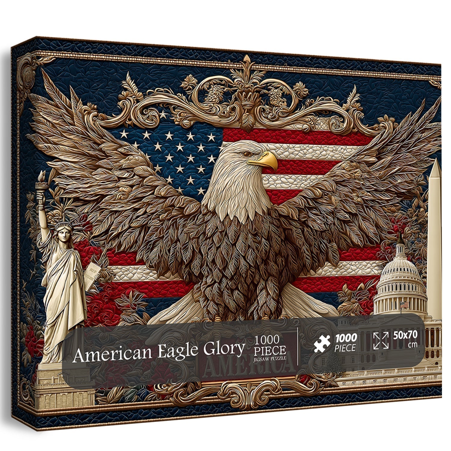 American Eagle Glory Jigsaw Puzzle 1000 Pieces