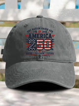 Retro Rededicate 250 One Nation Under God Faith Freedom Future  Print Baseball Cap