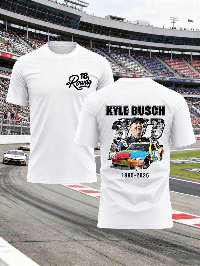 Men's Commemorative Racing Driver Print T-Shirt