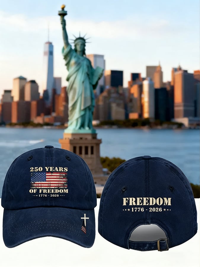 250th Anniversary Of The United States Print Baseball Cap