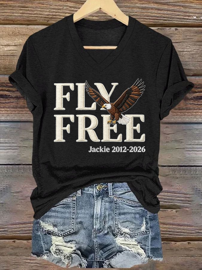 Women's Fly Free Jackie Print T-shirt