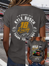 Women's Racing Legend Memorial Print T-shirt