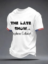 Men's Last Show Printed Casual T-shirt