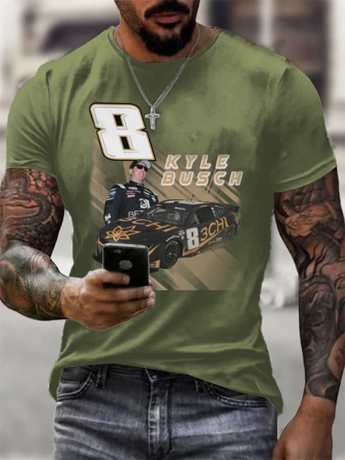 Men's Racing Print T-Shirt