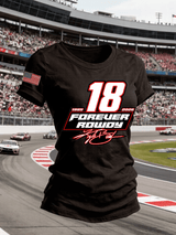 Women's Racing Printed Casual Top