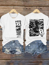 Women's  Racing Print T-Shirt