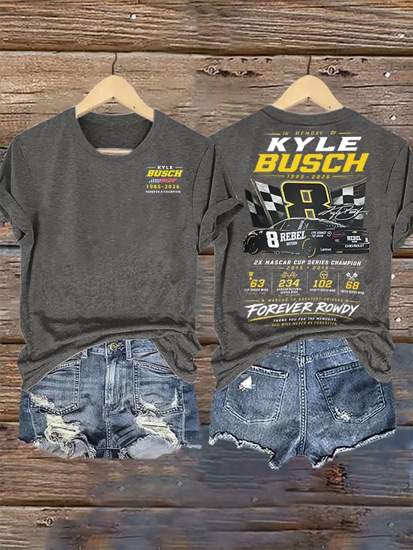 Women's  Racing Print T-Shirt