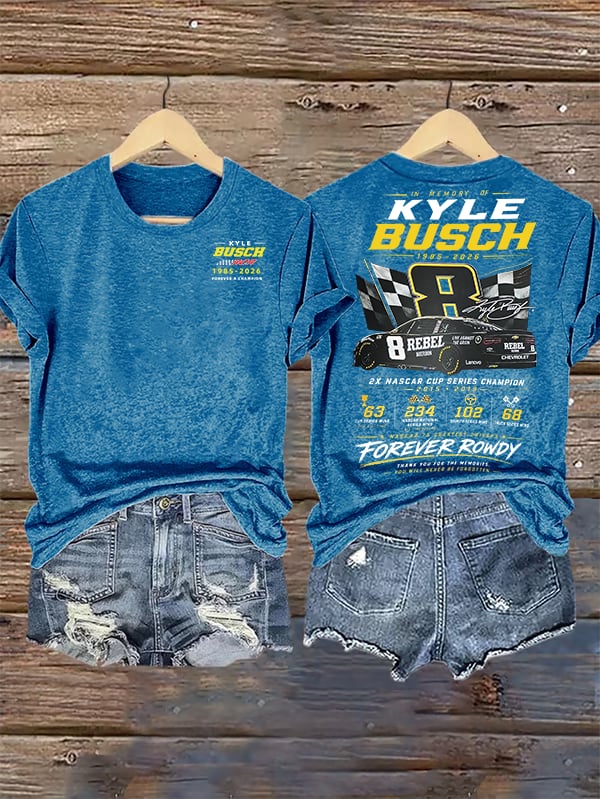Women's  Racing Print T-Shirt