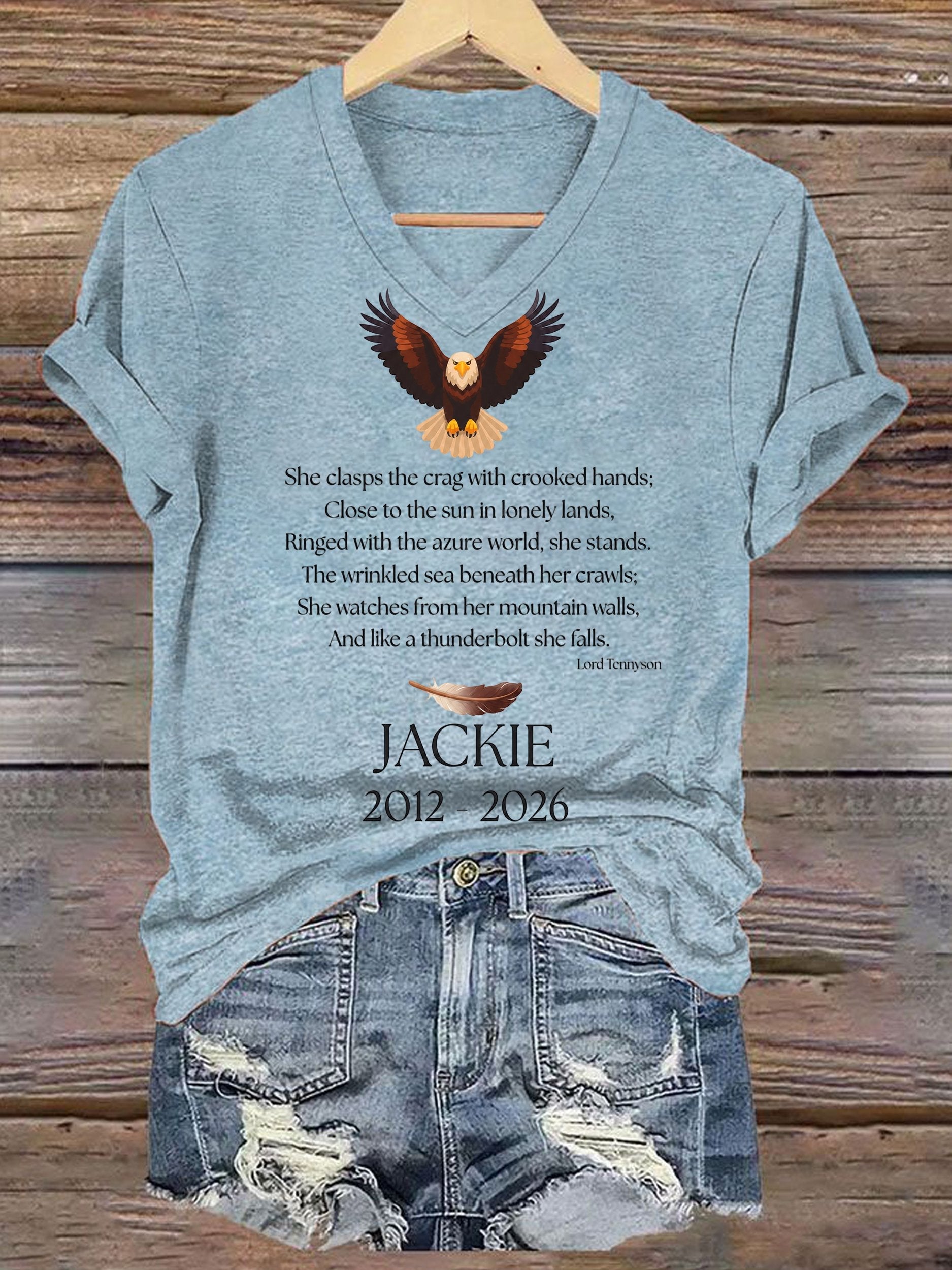 Women's Fly Free Jackie Print T-shirt
