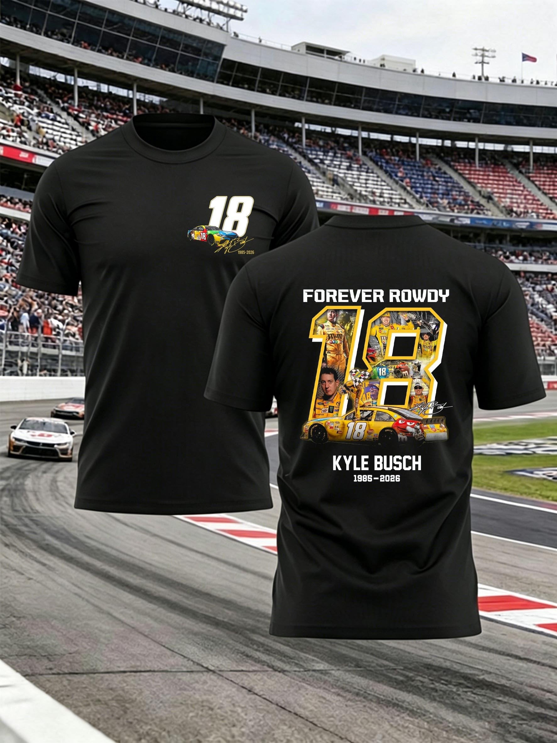 Men's Commemorative Racing Driver Print T-Shirt