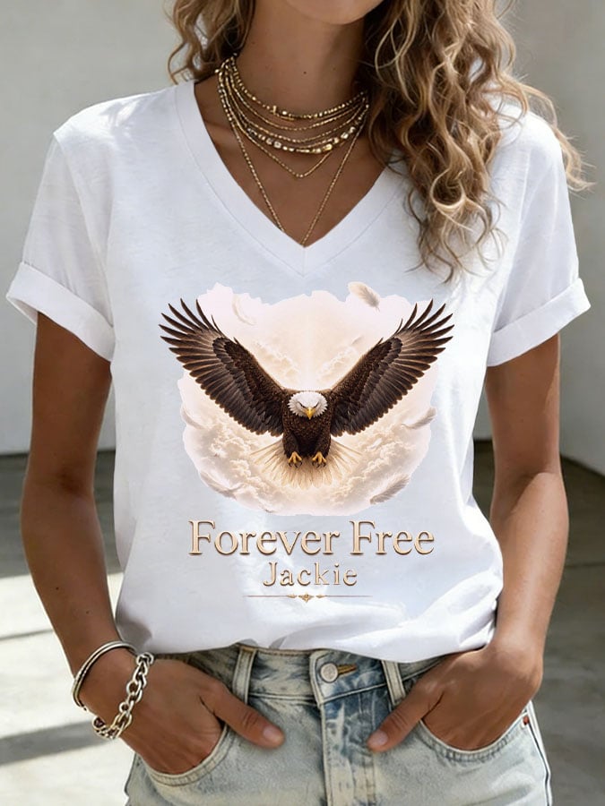 Women's Fly Free Jackie Print T-shirt
