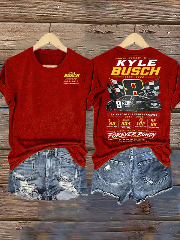 Women's  Racing Print T-Shirt