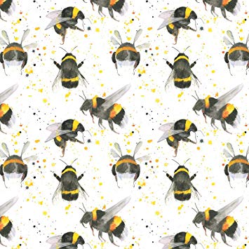 Bee Wrapping Paper and Tags
