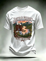 Men's JACKIE & SHADOW Print Crew-Neck T-Shirt