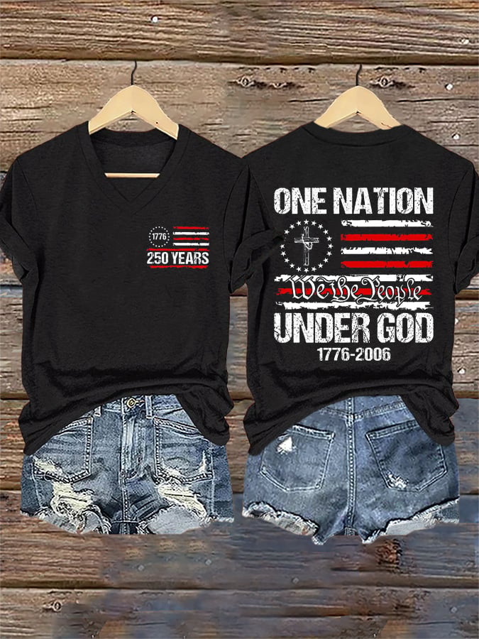 Women's Casual Printed Short-Sleeve T-Shirt