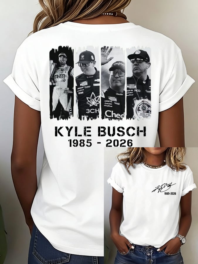 Women's Racing Commemorative Graphic Casual T-Shirt