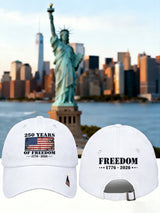 250th Anniversary Of The United States Print Baseball Cap