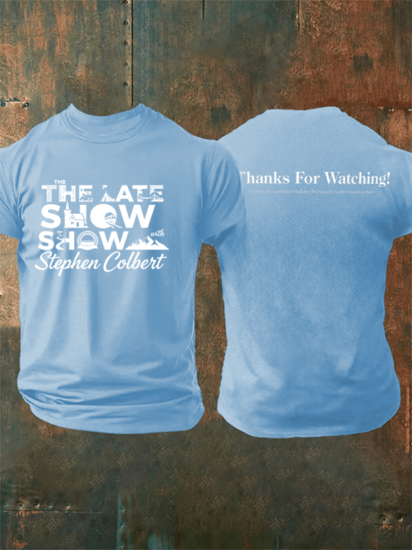 🔥Buy 3 Get 15% Off Men's Retro Last Show Print T-Shirt
