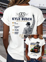 Women's Racing Legend Memorial Print T-shirt
