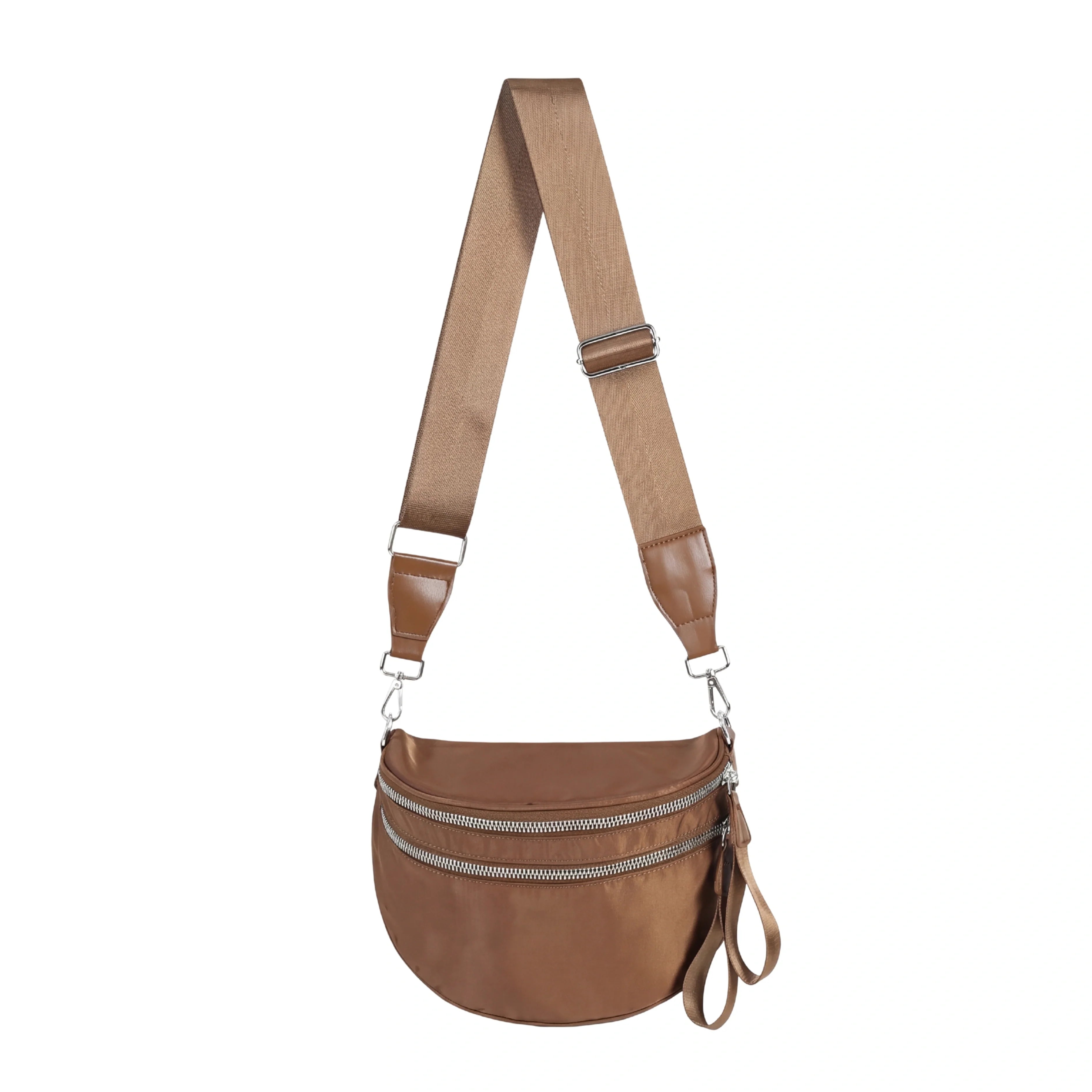 GoFree - The Roomiest Bum Bag (Silver Hardware)