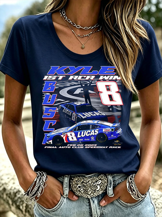 Women's Legendary Race Car Driver Graphic T-Shirt