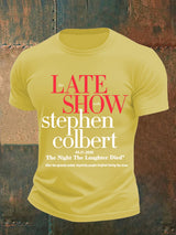 🔥Buy 3 Get 15% Off🔥Men's Retro Last Show Print T-Shirt