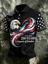 Men's U.S. 250th Anniversary Short-Sleeve Printed Polo Shirt