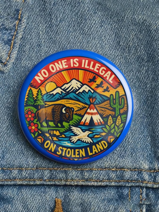 Unisex  FDT Print Button