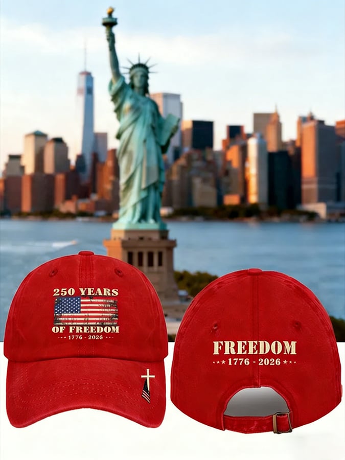 250th Anniversary Of The United States Print Baseball Cap