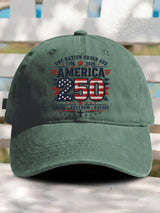 Retro Rededicate 250 One Nation Under God Faith Freedom Future  Print Baseball Cap