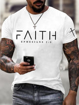 Men's Faith Print T-shirt