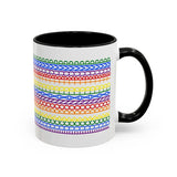 FDT Rainbow Hidden Meseage Tea Cup, Funny Meme FDT Trending Mug