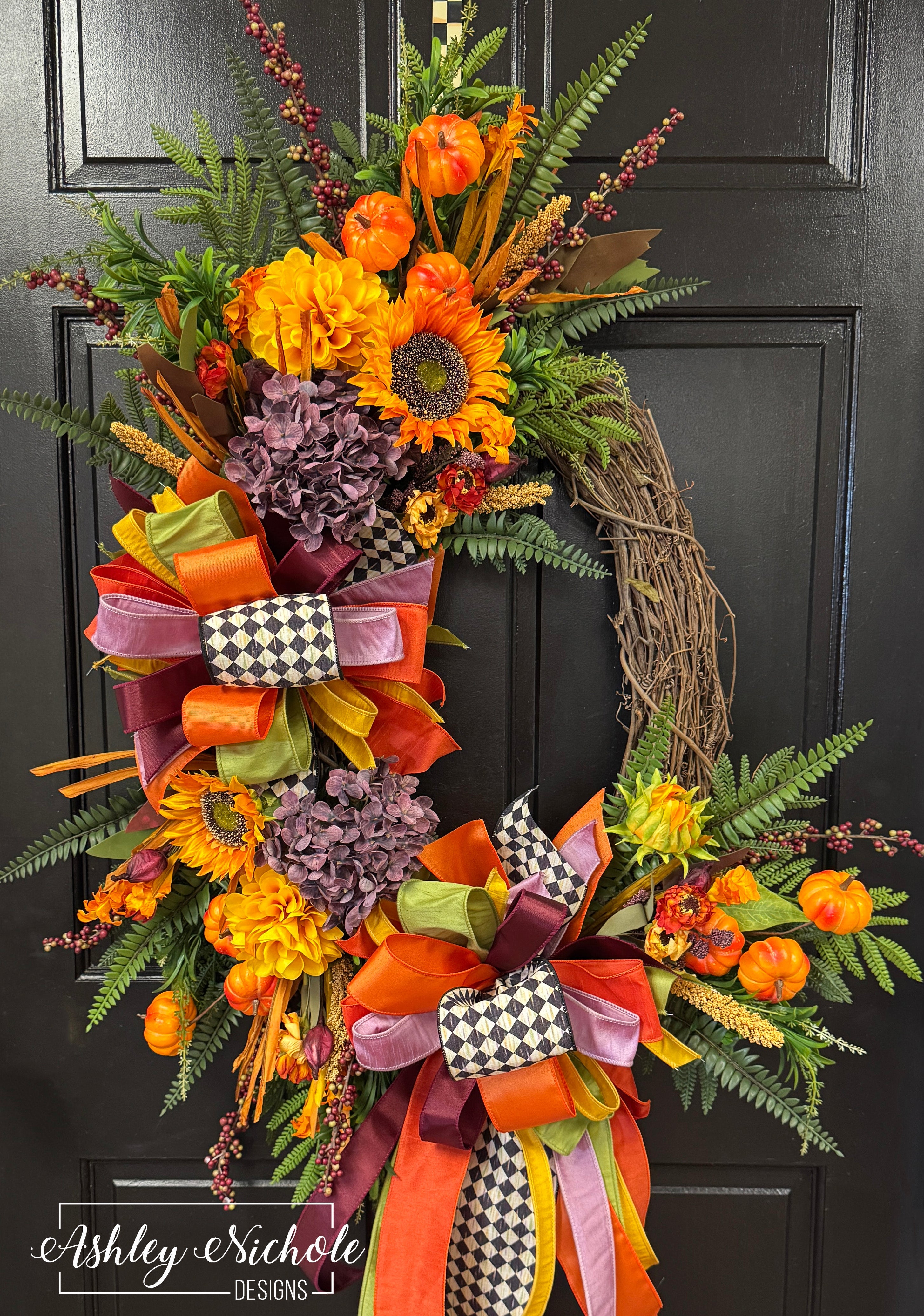 Harvest Market Time Wreath