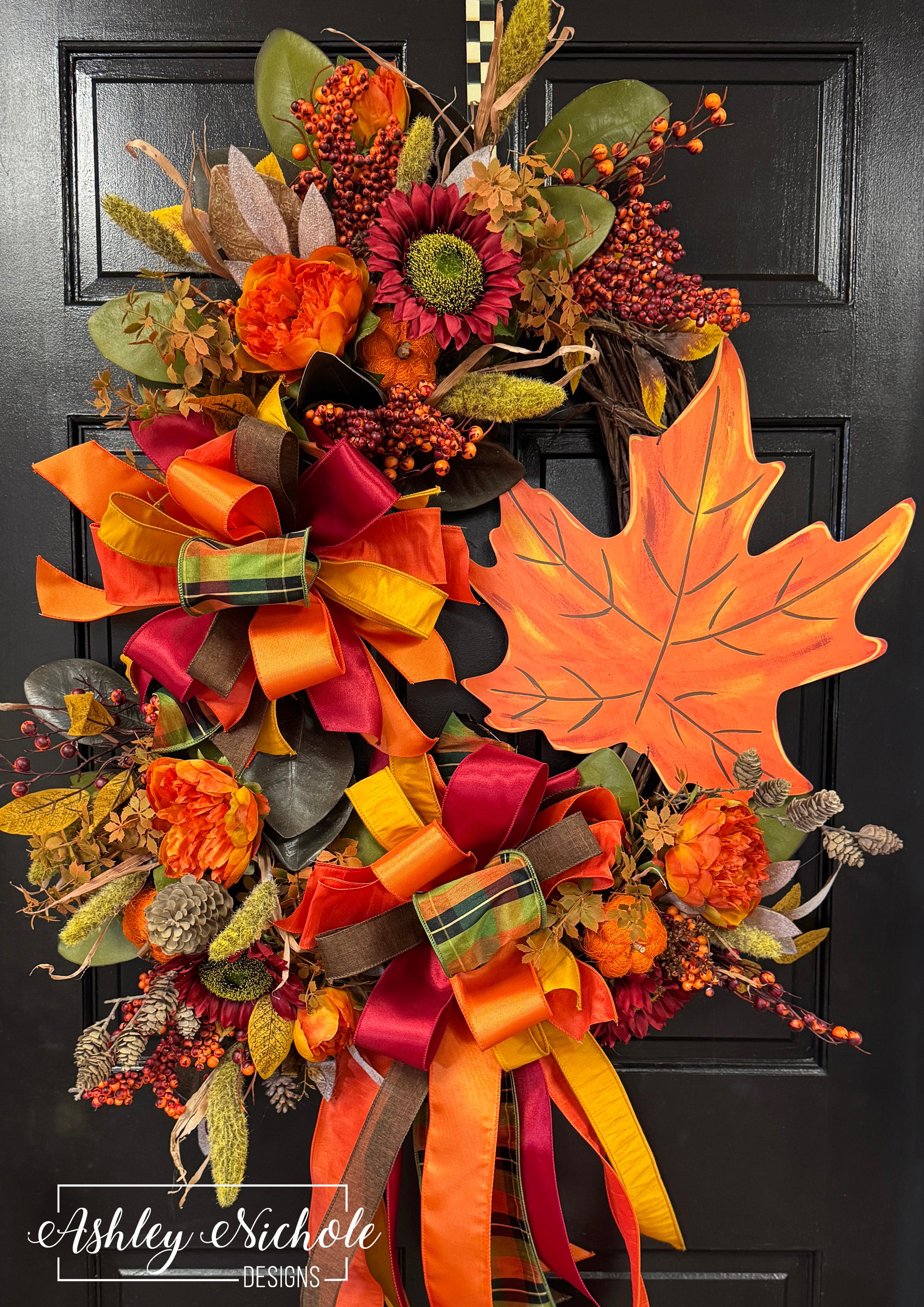 Maple Leaf Splendor Wreath