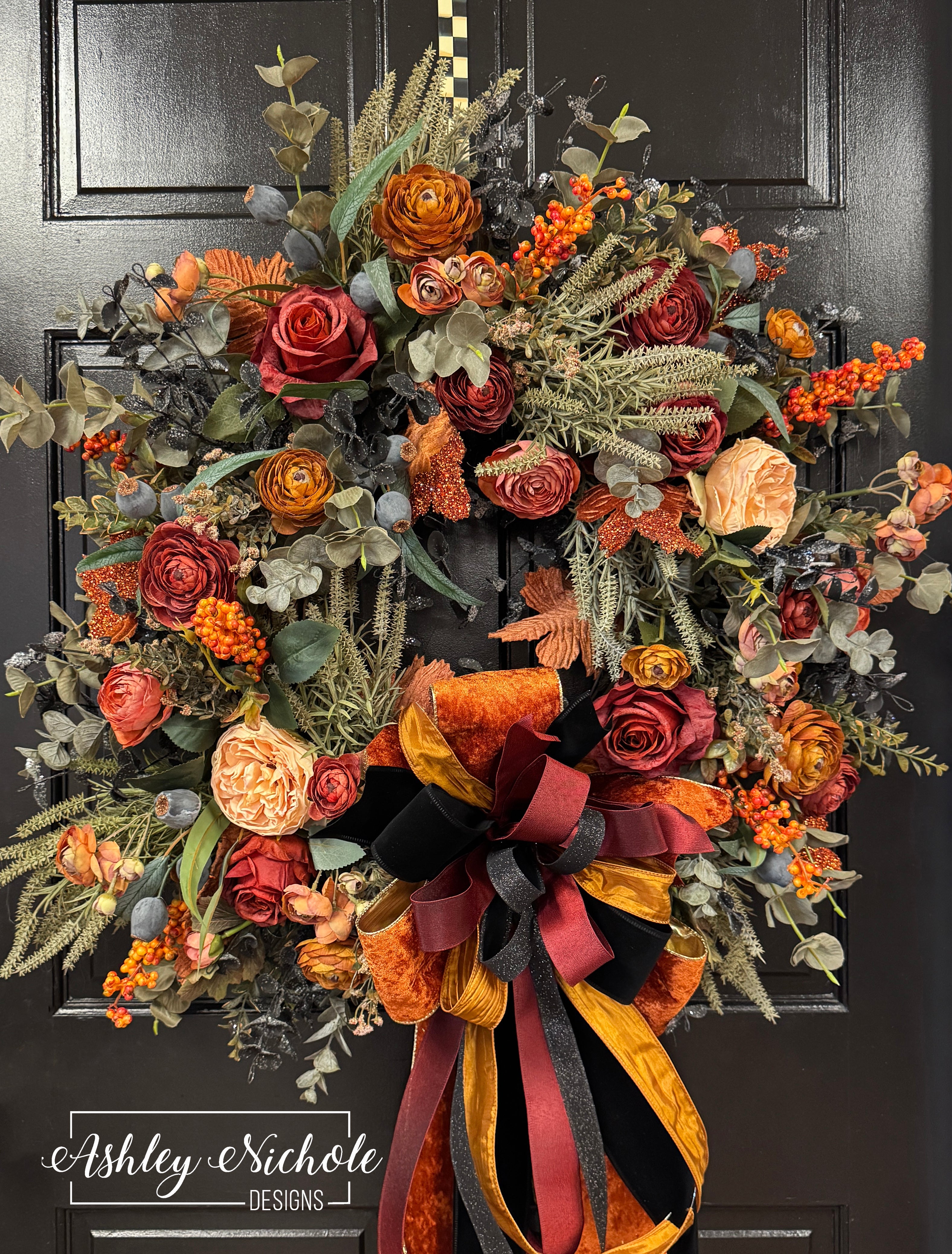 Moody & Magnificent Fall Wreath