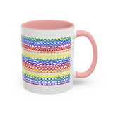 FDT Rainbow Hidden Meseage Tea Cup, Funny Meme FDT Trending Mug