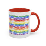 FDT Rainbow Hidden Meseage Tea Cup, Funny Meme FDT Trending Mug