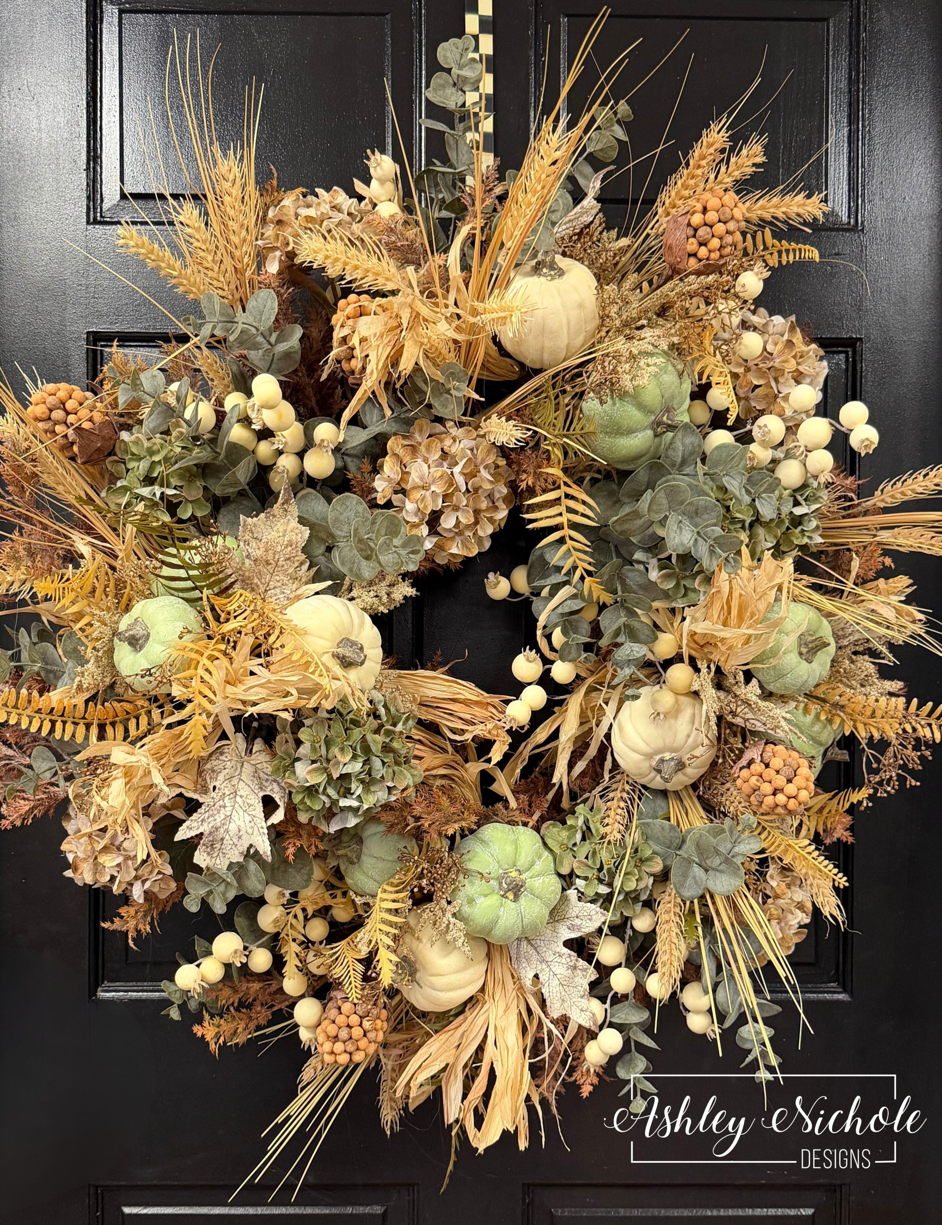 Sage & Wheat Splendor Wreath (OVERSIZED)