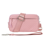 Statshy – Woven Leather Crossbody Wallet