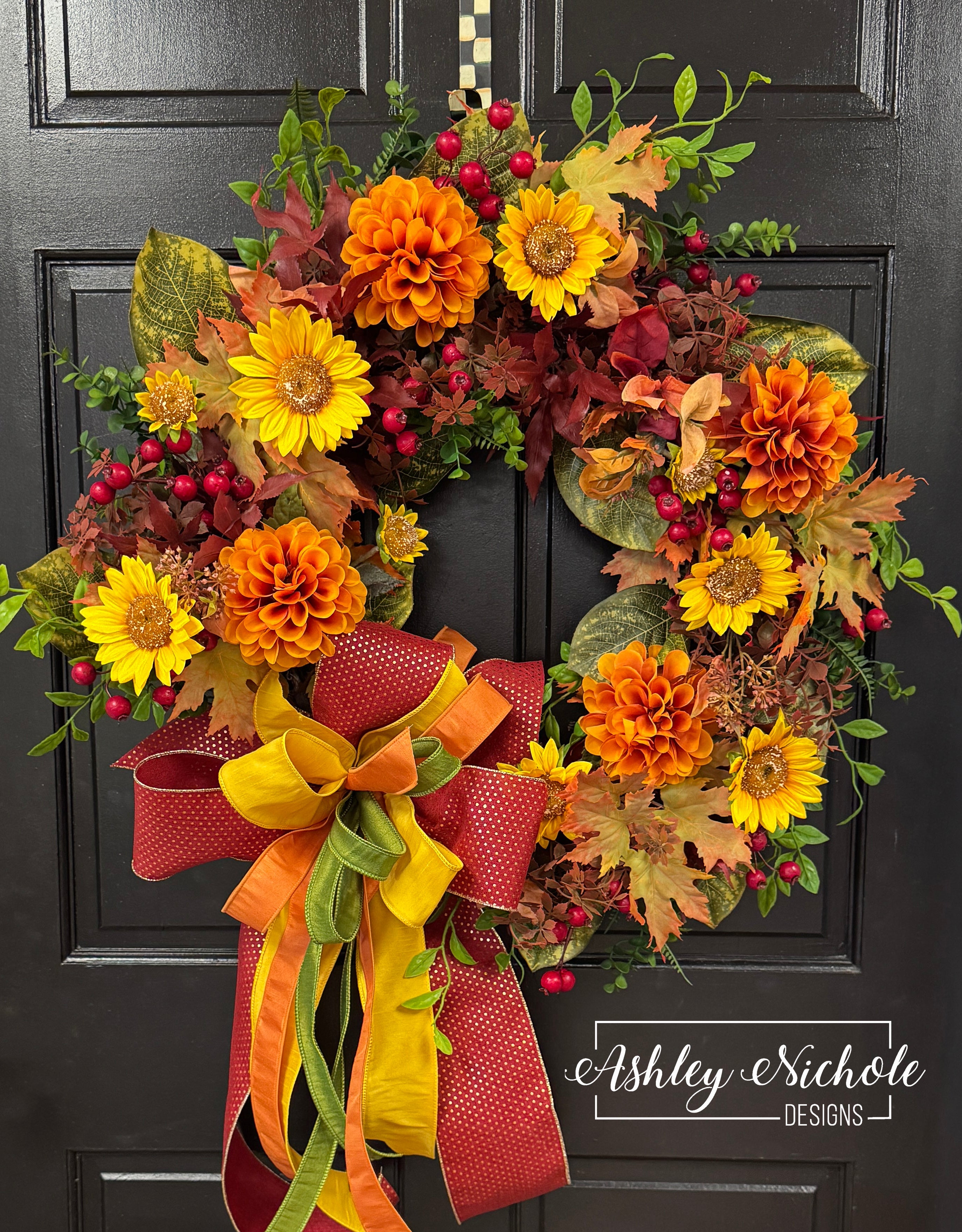 Sun Kissed Fall Bliss Wreath