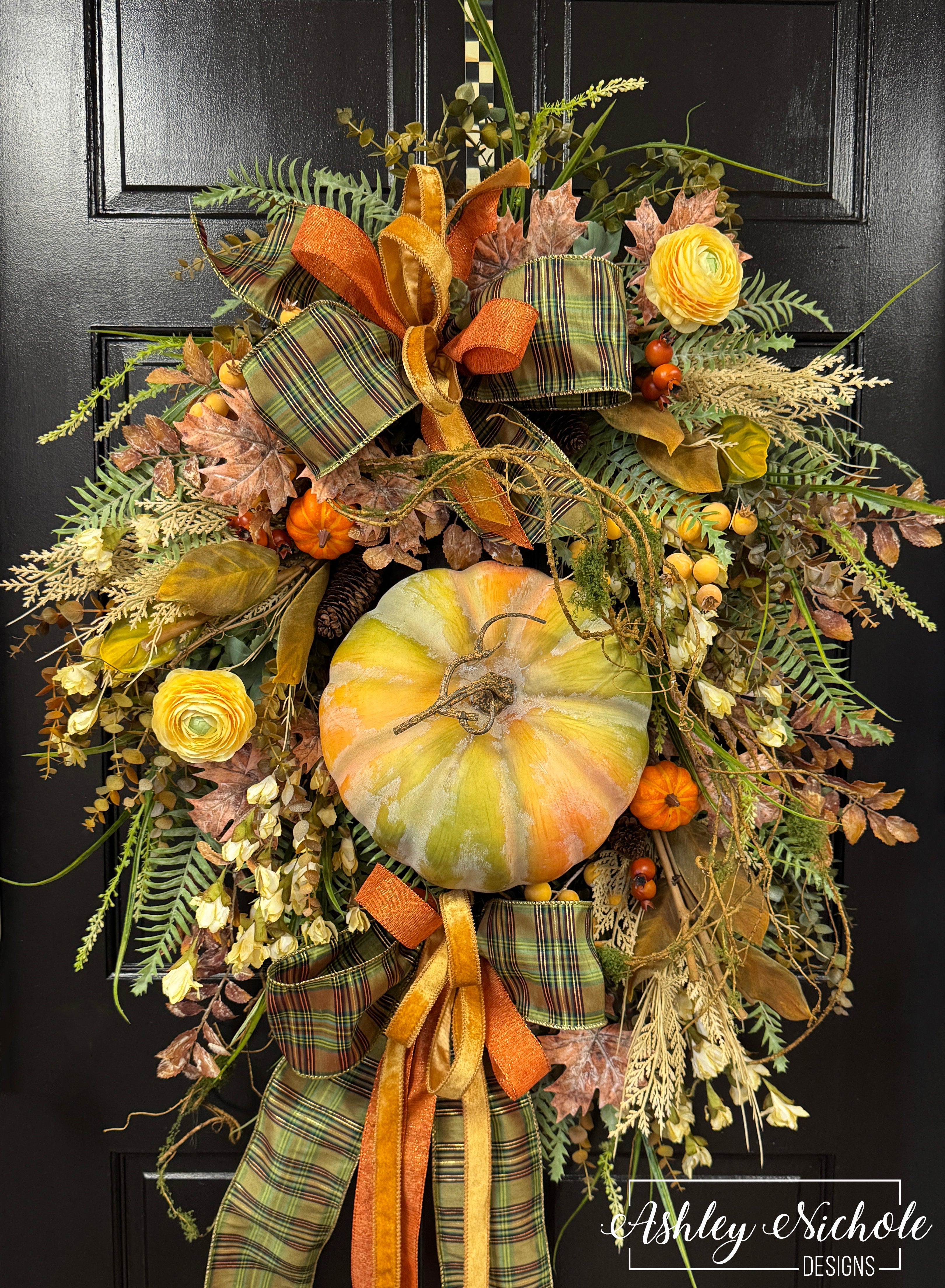 The Great Pumpkin Fall Wreath (OVERSIZED)