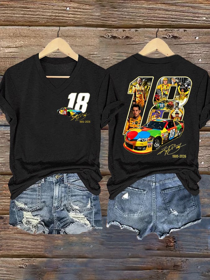 Women's Legendary Race Car Driver Graphic T-Shirt