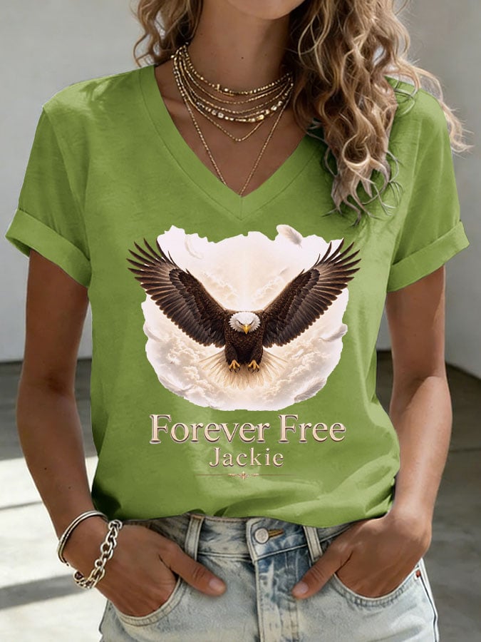 Women's Fly Free Jackie Print T-shirt