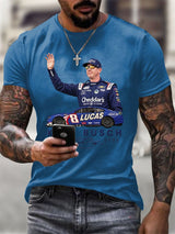 Men's Casual Printed Short-Sleeve T-Shirt