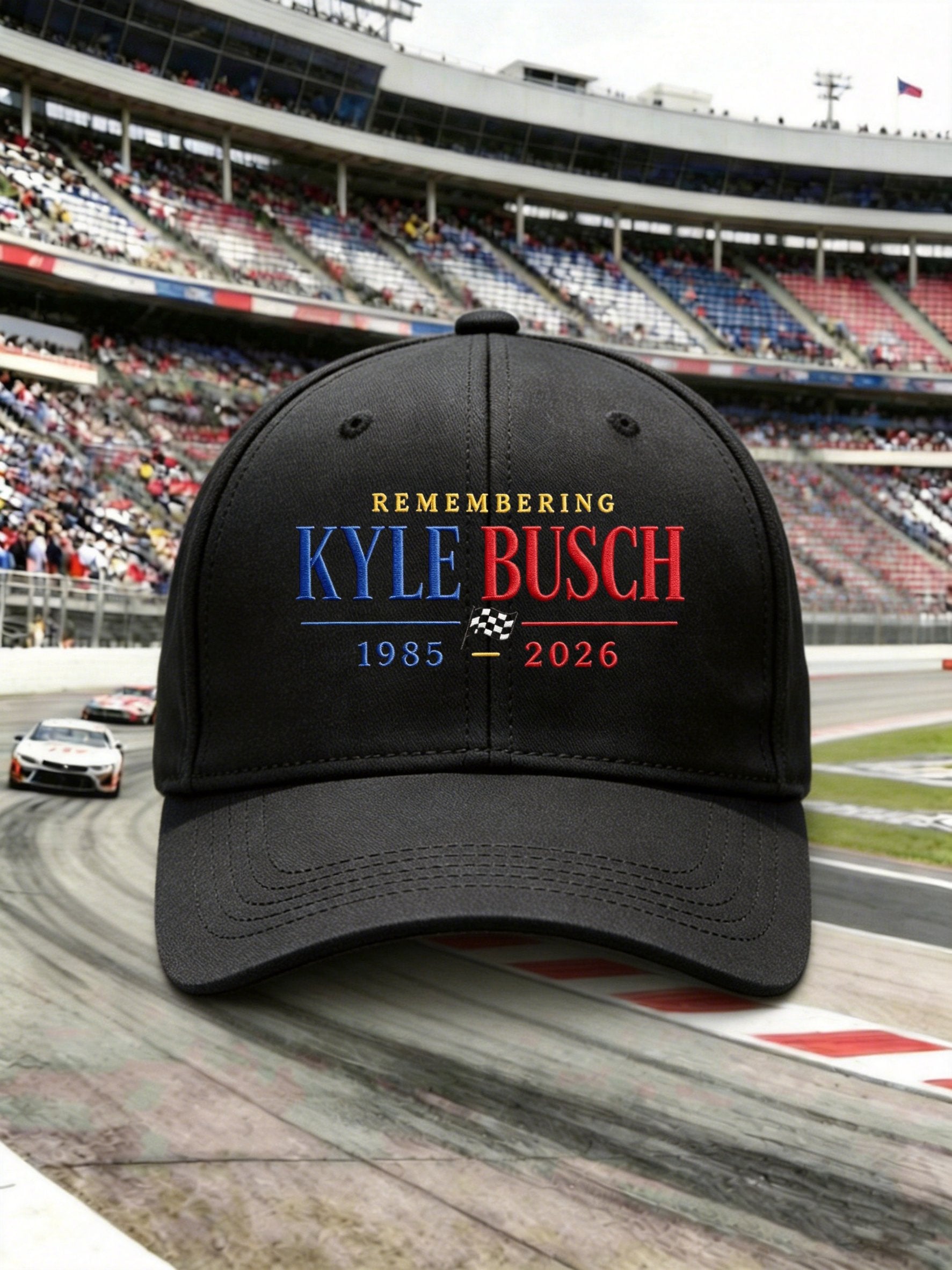 Unisex Racing Legend Memorial Printed Hat