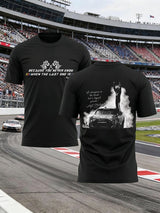 Men's Racing Legend Memorial Print Round Neck T-shirt