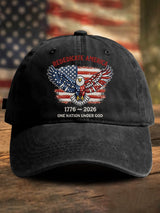 Retro Rededicate 250 One Nation Under God Print Baseball Cap